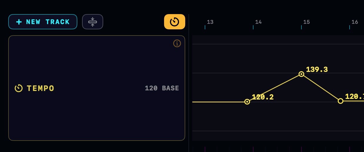 Tempo track
